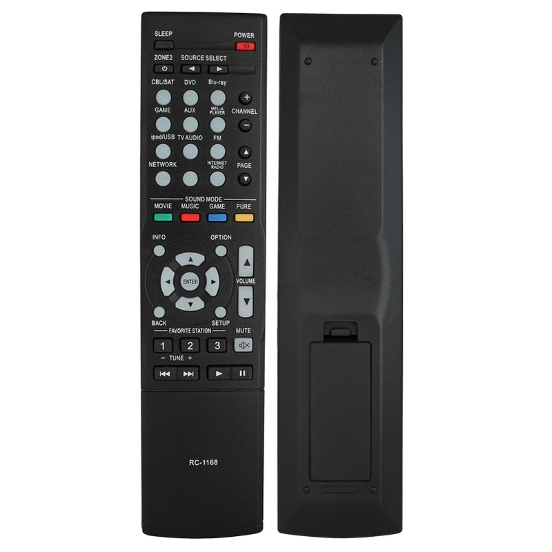 Kassionel Replaced Remote Control Compatible for Denon AVR-1913 AVR-2113CI AVR-E400 Home Theater AV Receiver System - Image 1